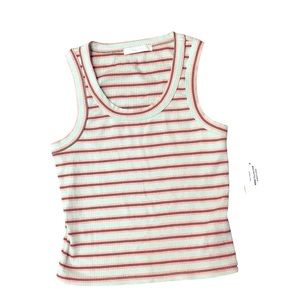 🆕 Striped Crop Tank Top Full Tilt